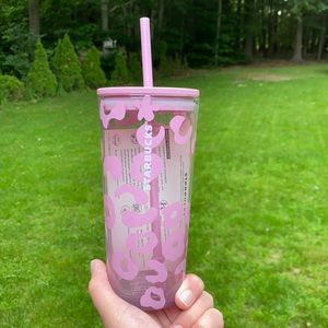 Starbucks summer release pt. 2 glass cheetah cup